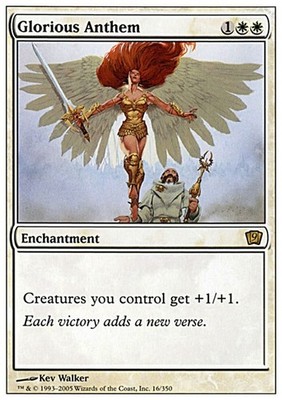 Glorious Anthem ~ Ninth Edition [ PLAYED ] [ Magic MTG ]