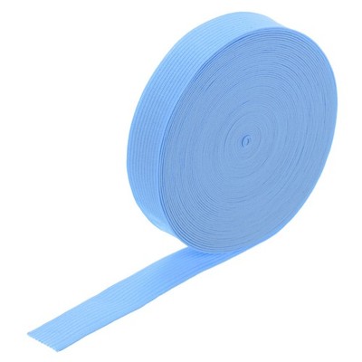 Elastic Bands for Sewing, 0.8 Inch 11 Yards Knit Elastic Spool [Light Lake Blue]