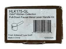 Brizo HLK175-GL Odin Kitchen Faucet Handle Kit Lever Handle - Luxe Gold