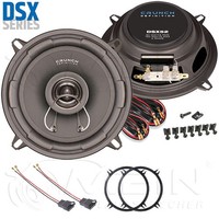 Crunch Auto Lautsprecher FüR Dacia Logan I MCV 2006-2013 Front Heck 160W #AAF1