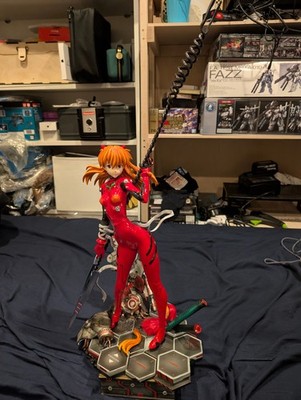 Evangelion Shin Gekijouban Souryuu Asuka Langley 1/4 Unique Art Studio DAMAGED