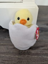 Ty Beanie Baby Retired Eggbert Chick in Egg 1999 With Tags