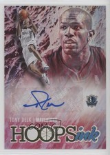 2020-21 Panini NBA Hoops Hoops Ink Tony Delk #HI-TDE Auto 0d6f