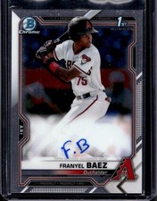 Franyel Baez Bowman Chrome 2021 Auto