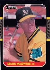 1987 Donruss 46 Mark Mcgwire Psa 9 1987 Donruss 46 Mark Mcgwire Psa 9