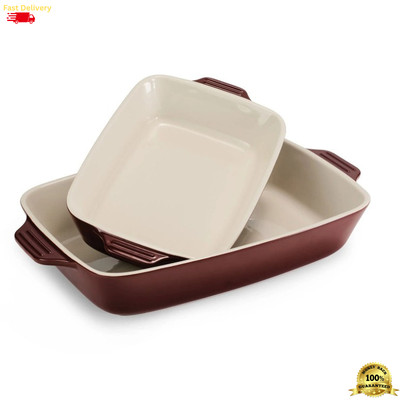 Tramontina Ceramic Bakeware Set 2-Piece Nonstick Oven Microwave Dishwasher Safe