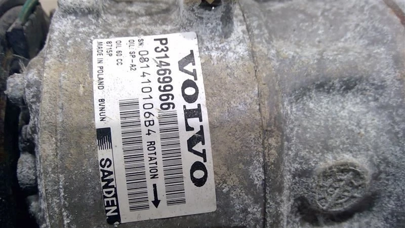 2017-2024 VOLVO XC60 AIR CONDITIONER COMPRESSOR 31469966 - Image 2 of 4
