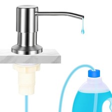 Kitchen Sink Soap Dispenser Brushed Nickel Built In Soap Dispenser with Pump