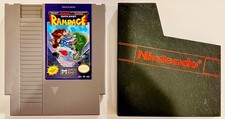 Rampage (Nintendo NES, 1988) Authentic Cart Only w/ Black Nintendo Sleeve