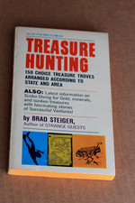 TREASURE HUNTING by Brad Steiger, 1967, paperback