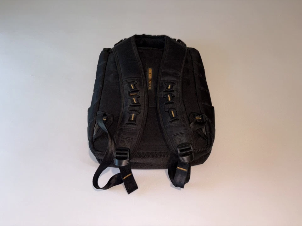 Focused Space Black & Tan Unisex Laptop Supply Backpack - Image 2 of 4