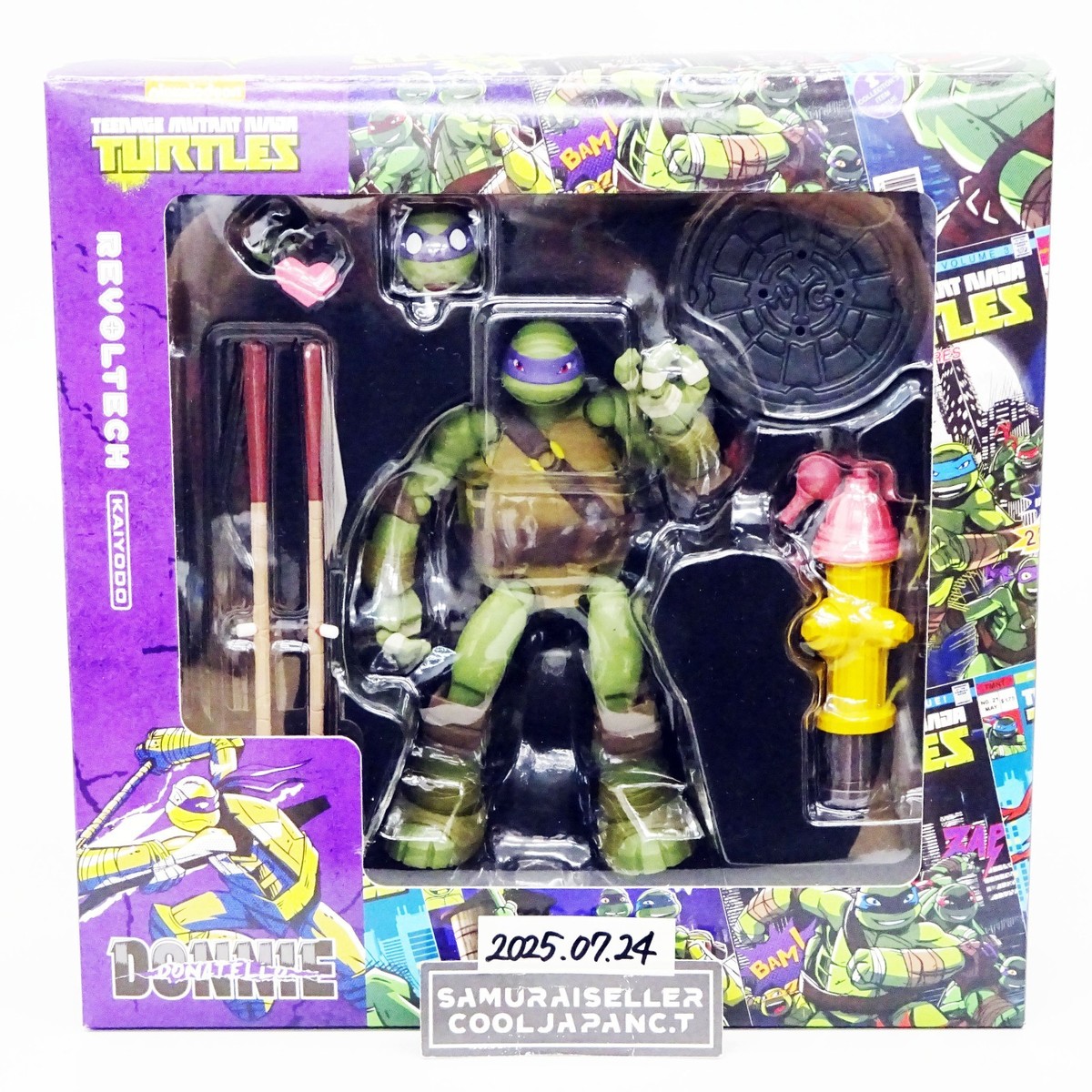 Revoltech Teenage Mutant Ninja Turtles Donatello Action Figure