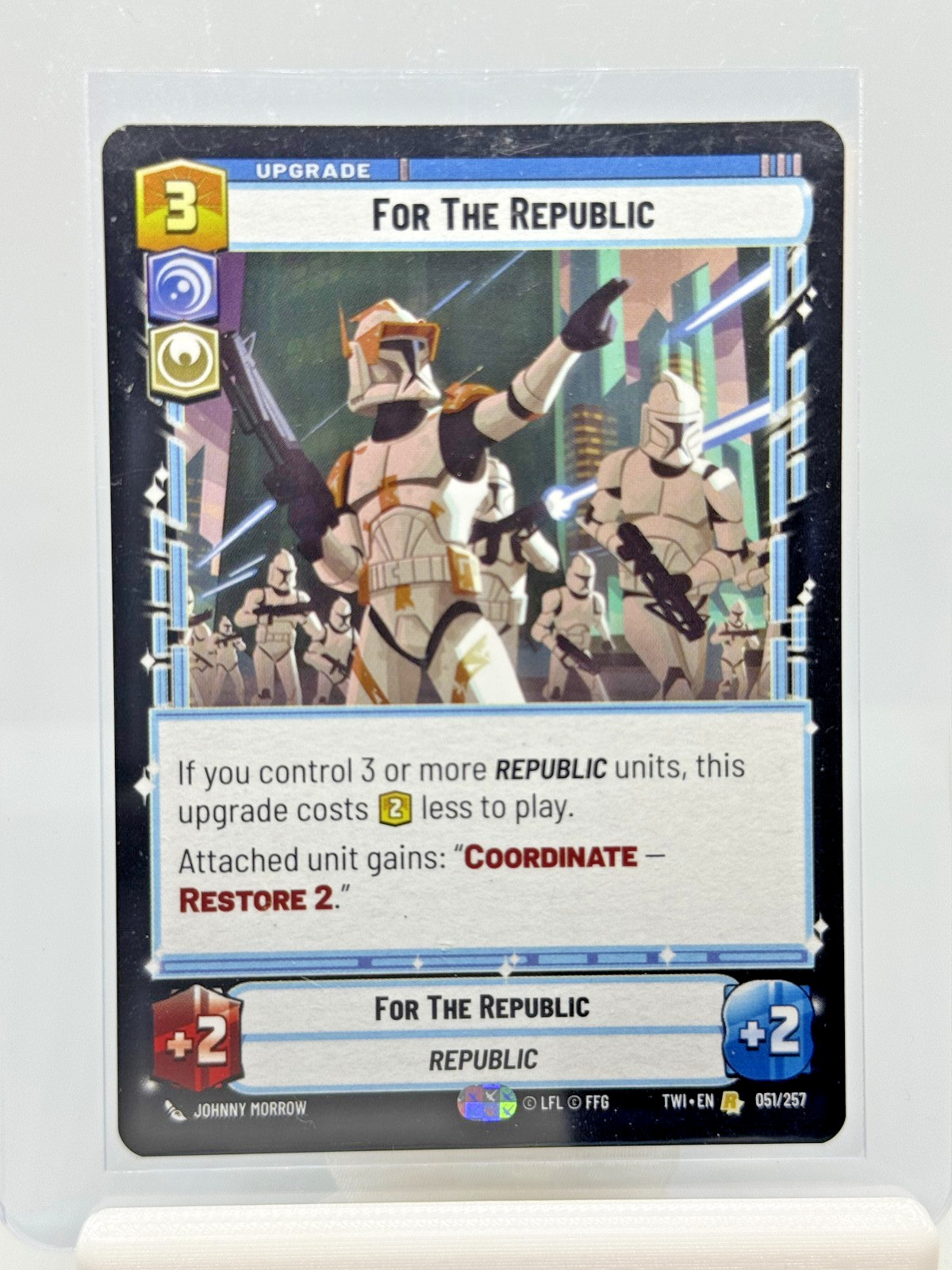 For The Republic - Star Wars Unlimited: Twilight of the Republic #51