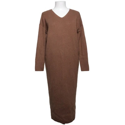 Uniqlo, robe, taille : S, marron, acrylique/laine, rayures, tricot côtelé, fe... - Photo 1/4
