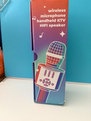Karaoki Wireless Microphone Handheld KTV HIFI Speaker