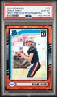 DRAKE MAYE 2024 DONRUSS OPTIC PREVIEW RC RED PANDORA PRIZMS SP PSA 10 💎