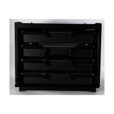 Raaco Portable Handy Box with 4 Assorters (Black/Grey) NM