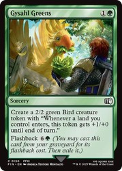 Gysahl Greens 190 Common FINAL FANTASY Magic: The Gathering
