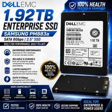 DELL SAMSUNG PM883A 1.92TB SATA 6G 2.5" RI SSD MZ7LH1T9HALTAD3 100% Health