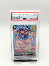 One Piece English Nico Robin OP12-087 Legacy of the Master PSA 10 Gem Mint