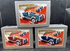 Lot Of 3 Schylling Speedway Racer Classic Wind-Up Tin Car Driver NEW In BOX