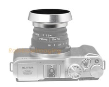 37mm Silver Metal Hood Cap Leica Olympus Zeiss Nikon Canon Voigtl nder Lens