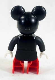 LEGO DUPLO 10597 Mickey Mouse Disney Replacement Figure Tuxedo & Yellow Tie