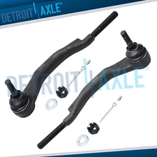 Pair (2) Front Outer Tie Rods for AWD 2008 2009 2010 2011 2012 2013 Cadillac CTS