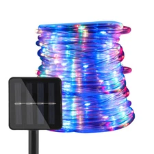 Solar Powered 100LED String Light Garden Path Yard Decor Lamp Outdoor Waterproof