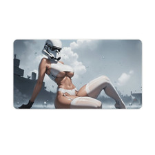 Stormtrooper Keyboard Mice Mat Desk Pad Game Playmat 40x75cm