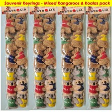 12/48/72pcs Australian Souvenir Keyring Keyrings Australia mini Kangaroo & Koala — image 18