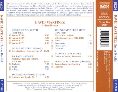 GITARRENKONZERT: DAVID MARTINEZ NEUE CD