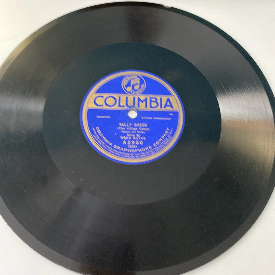 SALLY GREEN THE VILLAGE VAMP Nora Bayes 78 rpm COLUMBIA A2980 V+ 1920 Foto 2 de 4