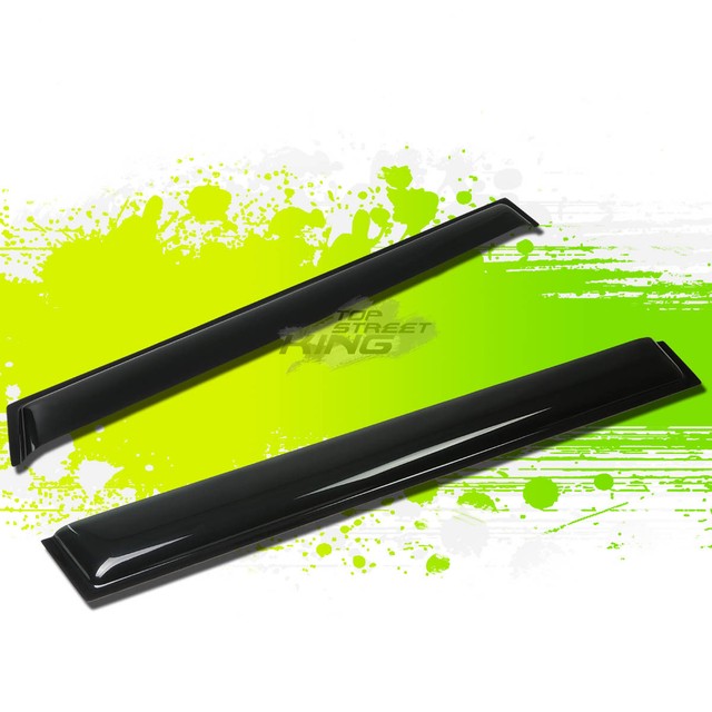 DARK TINTED WINDOW VISOR/WIND DEFLECTOR VENT RAIN SHADE FOR 0714 FJ