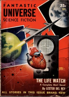 Fantastic Universe Science Fiction, Sept. 1954, Pulp Digest Vol 2 No 2
