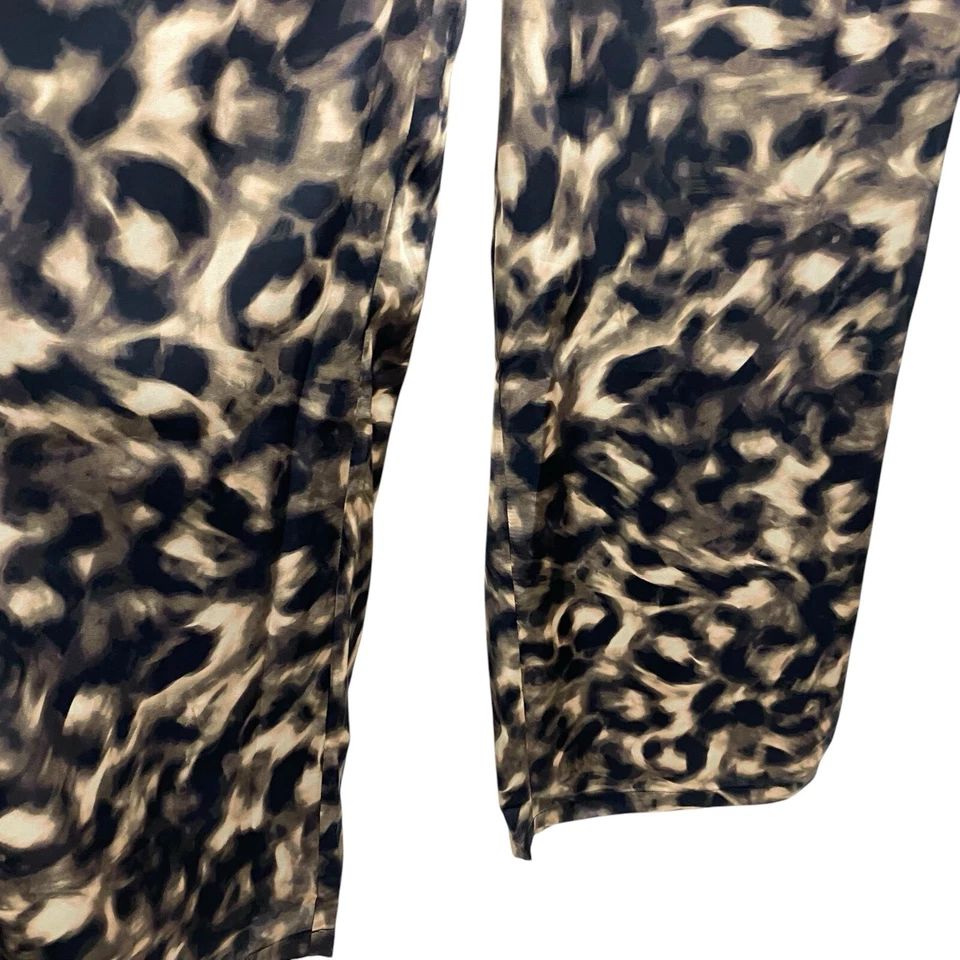 TART Collections Womens Dress Pants Size Medium Wide Leg Pockets Pleated Front - Image 2 of 4