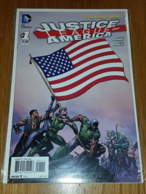JUSTICE LEAGUE OF AMERICA #1 DC NEW 52 APRIL 2013 NM (9.4 OR BETTER)