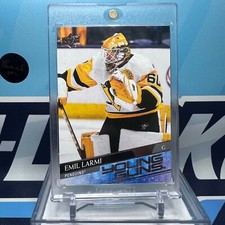 2020-21 Upper Deck #236, EMIL LARMI RC YG 🔥🔥🔥 Young Guns Rookie