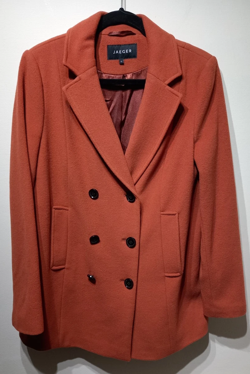 Jaeger orange best sale coat
