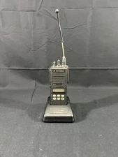 MOTOROLA MTX8000 Handheld Walkie Talkie H01ucf6db5an NX w/charger WORKING