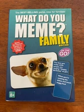 What Do You Meme? Family Edition ON THE GO Family Board Game 8+