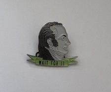 Aaron Burr Soft Enamel Pin Serious Business Wait For It Hamilton