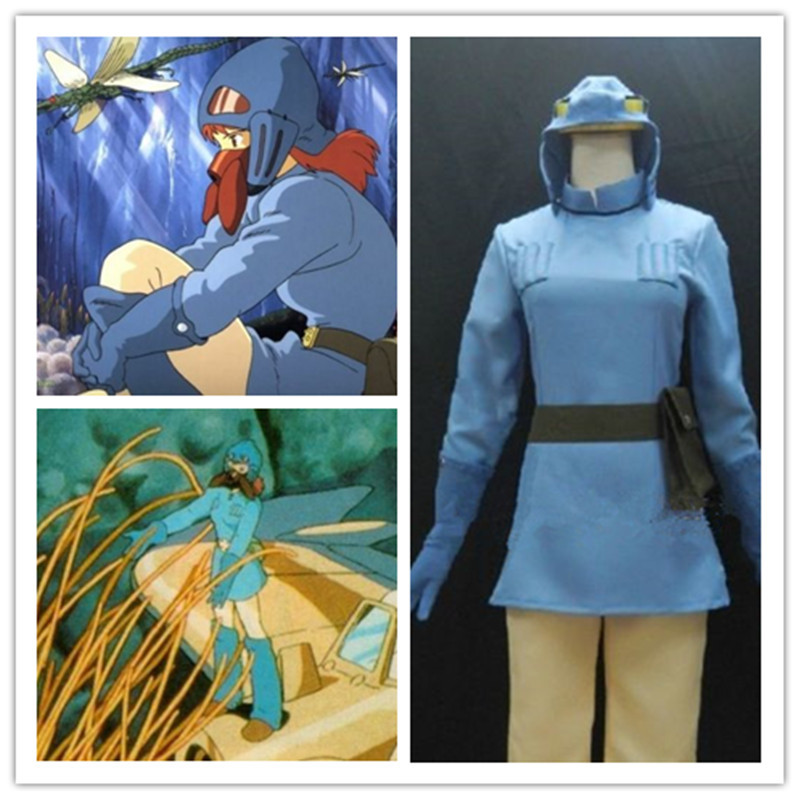 how did nausicaa's dress turn blue What is the meaning of Nausicaa's dress color change in the movie?