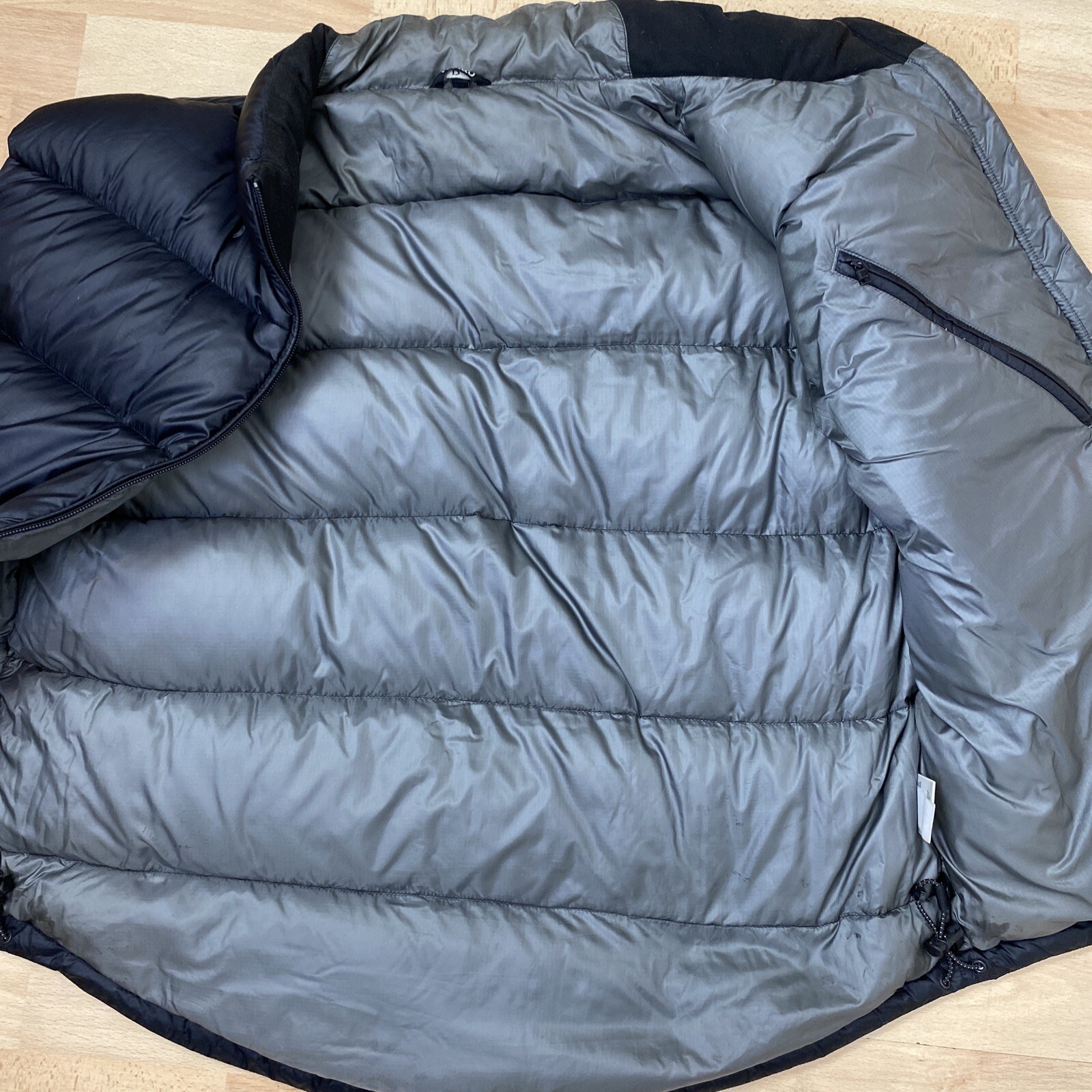 Rab Mens Neutrino Down Zip Puffer Vest Gilet Pertex Quantum Black Size XL image 8