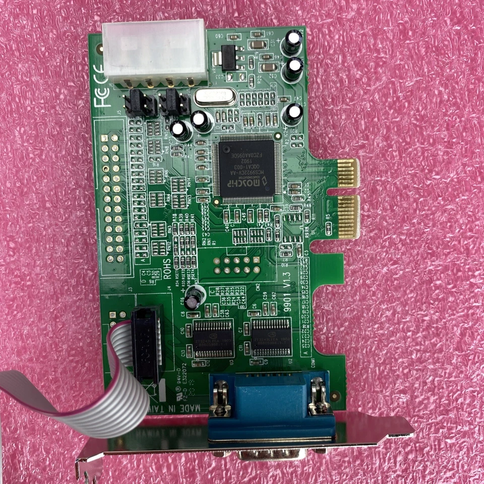 StarTech 2 puertos PCIe RS-232 tarjeta serie bajo perfil PEX2S553 lote de 5 Foto 2 de 4