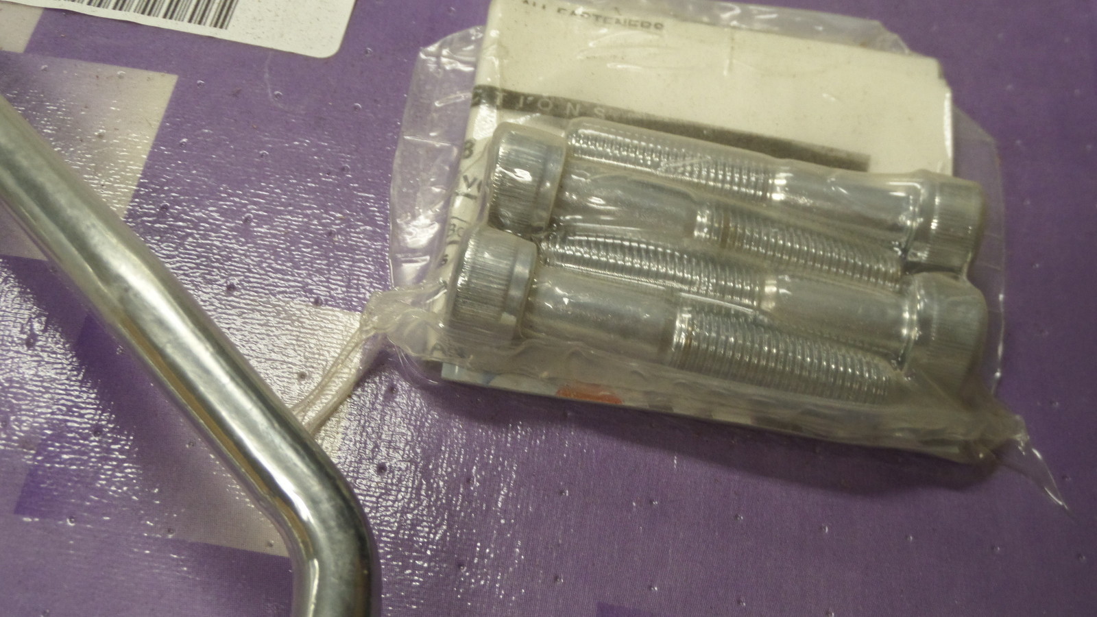 NOS MC Enterprises Chrome Saddle Bag Guards Honda 1997- 2015 VT750 Aero MC140-04