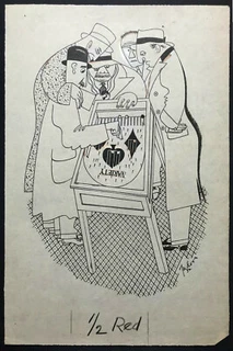 ART DECO Illustration RARE EARLY PINBALL 1932 Bagatelle PARADE MAGAZINE