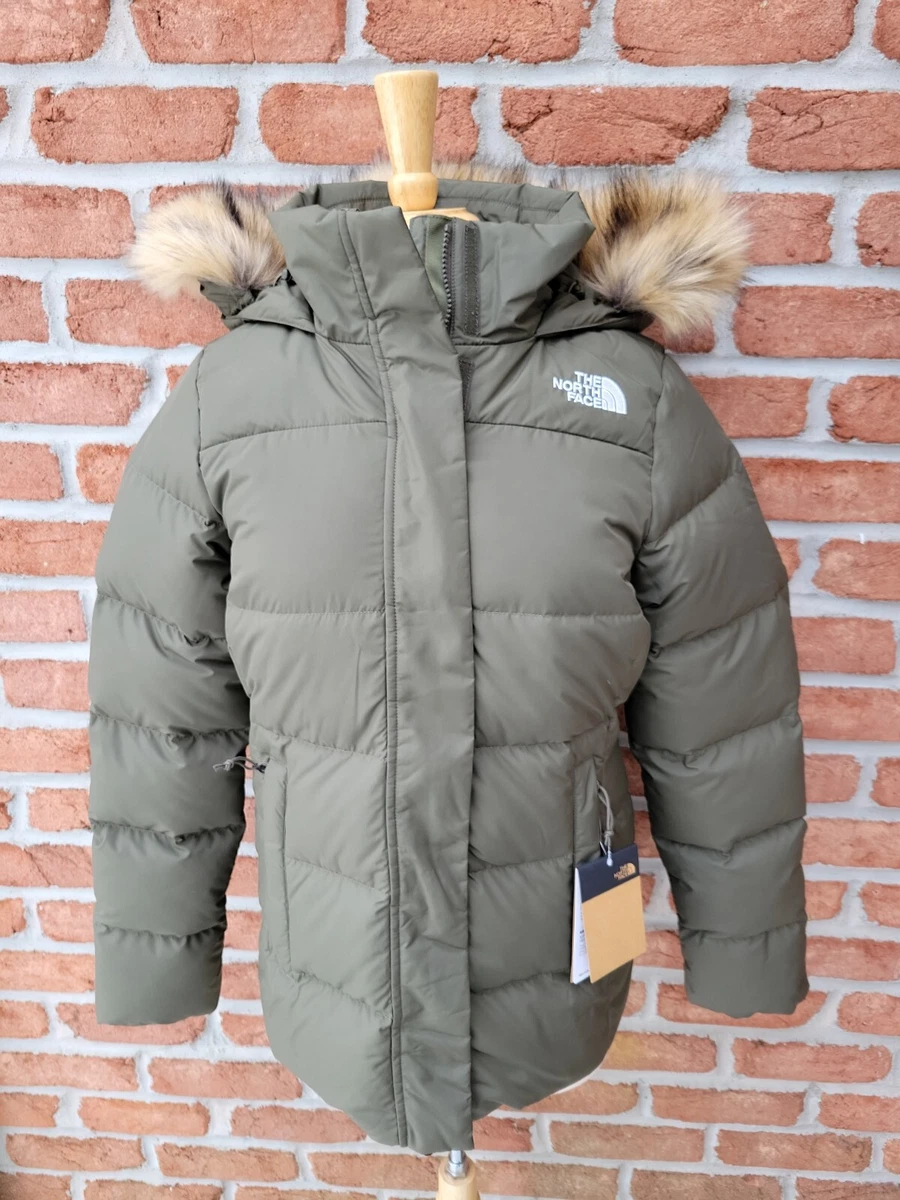 The North Face Womens XL Gotham Hooded Jacket. New Taupe Green. eBay
