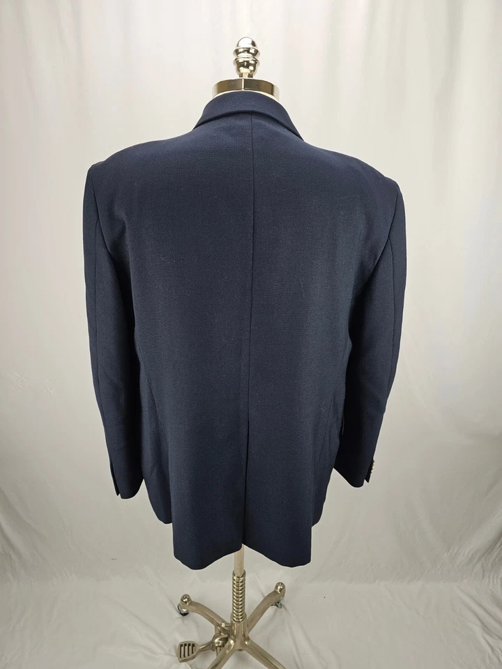 Jaqueta blazer Giorgio Sant' Angelo azul platina 46R - Imagem 4 de 4