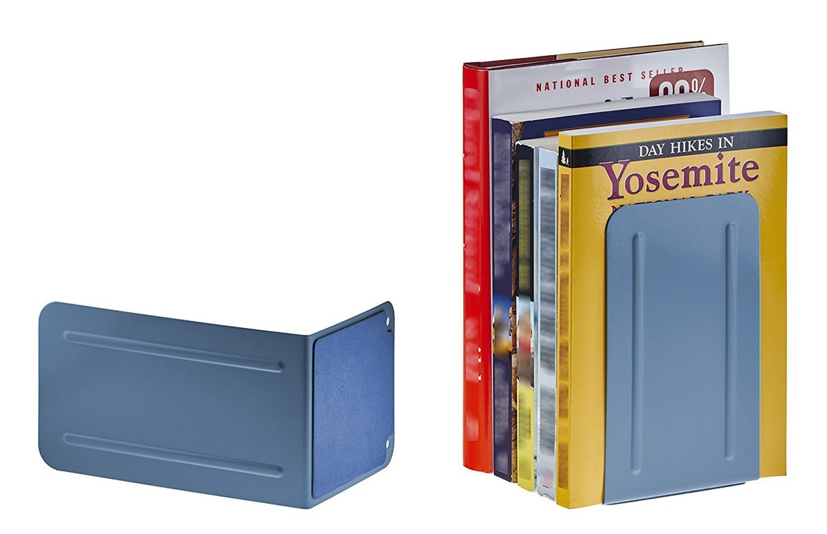Acrimet Premium Bookends (Blue) | eBay
